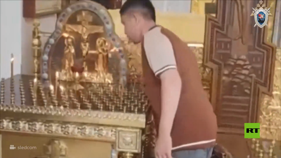 القبض على مهاجر قام بإهانة مشاعر المؤمنين في إحدى كنائس موسكو