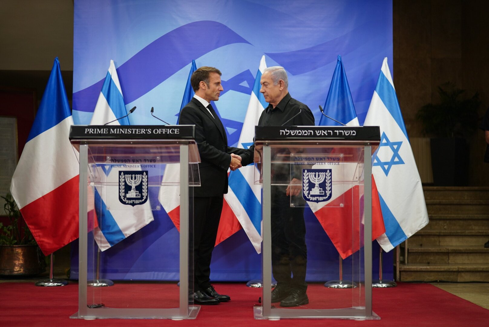 نتنياهو لماكرون: القضاء على "حماس" لا يزال من الأهداف الأساسية لإسرائيل