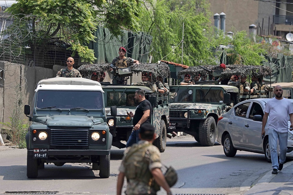 لبنان.. الجيش يلاحق المتورطين في إطلاق النار على السفارة الأمريكية ببيروت ويلقي القبض على 5 أشخاص