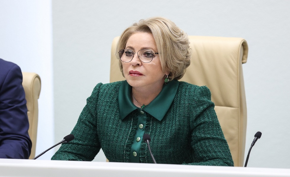 رئيسة مجلس الاتحاد الروسي فالنتينا ماتفيينكو.