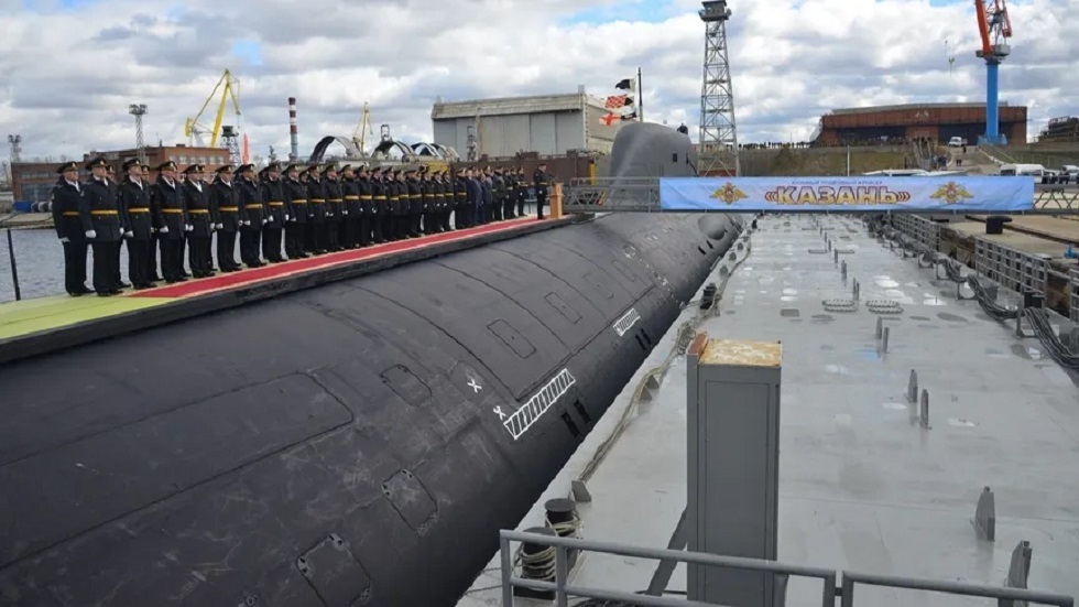 الغواصة النووية الروسية قازان التي ستصل كوبا يوم الأربعاء