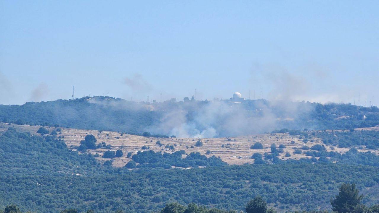 بالفيديو.. الجيش الإسرائيلي يستهدف منصة إطلاق صواريخ في جنوب لبنان