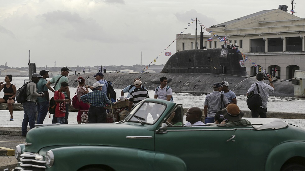وصول غواصة "قازان" النووية الروسية إلى ميناء هافانا