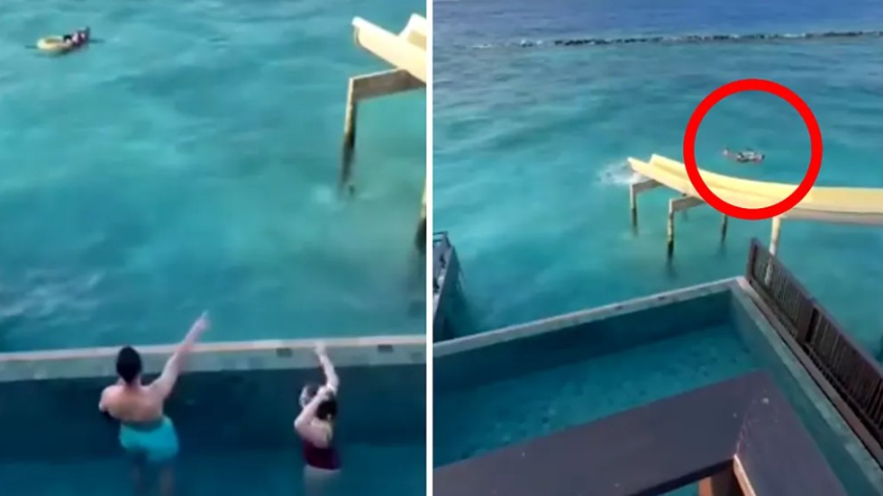 لاعب ريال مدريد ينقذ زوجين من الغرق في المالديف (فيديو)