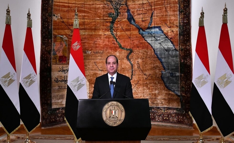 الرئيس السيسي يلقي كلمة في ذكرى ثورة 30 يونيو