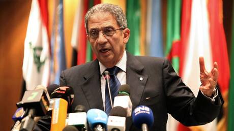 وزير الخارجية المصري الأسبق عمرو موسى