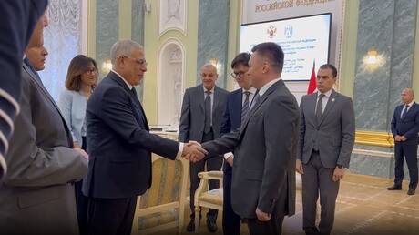 النائب العام الروسي يلتقي نظيره المصري لأول مرة