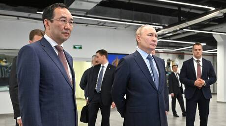 بوتين يزور معرض تكنولوجيا المعلومات والصناعات الابتكارية في ياكوتيا