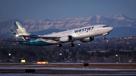 شركة WestJet الكندية تلغي 40 رحلة جوية تحسبا لإضراب العمال الخميس