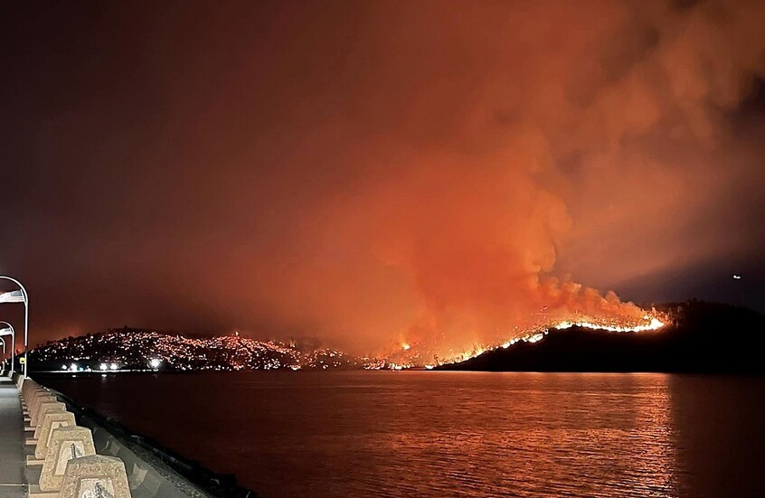 إعلان حالة طوارئ.. انتشار حريق غابات في شمال كاليفورنيا وتوقعات بمزيد من موجات الحر (فيديو)