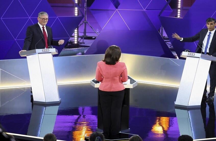 سوناك يواجه عاصفة حزب العمال 