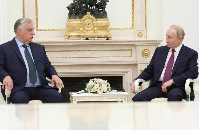 أوربان : بوتين أوضح لي أنه لا يؤيد وقف إطلاق نار مؤقت لأن أوكرانيا ستستغل ذلك