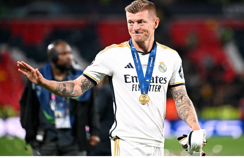 ريال مدريد يعلن عن صاحب القميص رقم 8 في الفريق بعد اعتزال كروس