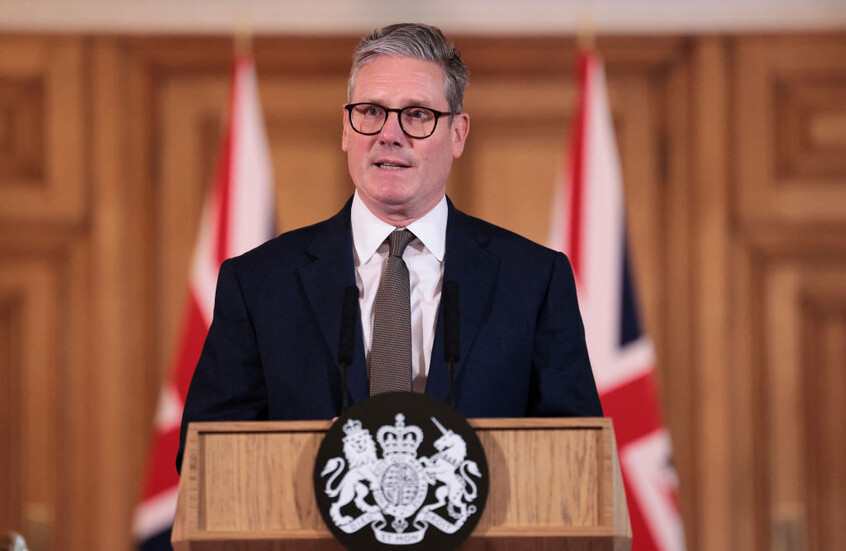 ستارمر يخرج من اجتماع للناتو لمتابعة مباراة بلاده في يورو 2024 (فيديو)