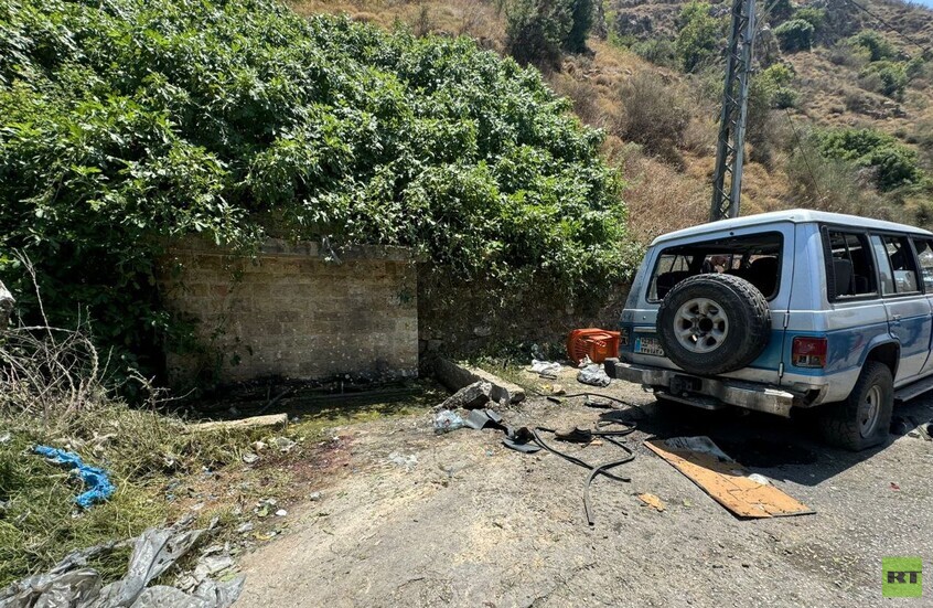 مراسلتنا: مقتل مدنيين اثنين بغارة إسرائيلية استهدفت سيارتهما جنوب لبنان