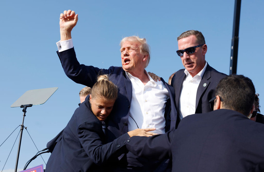 ترامب تعليقا على محاولة اغتياله: لن نسمح للشر بأن ينتصر