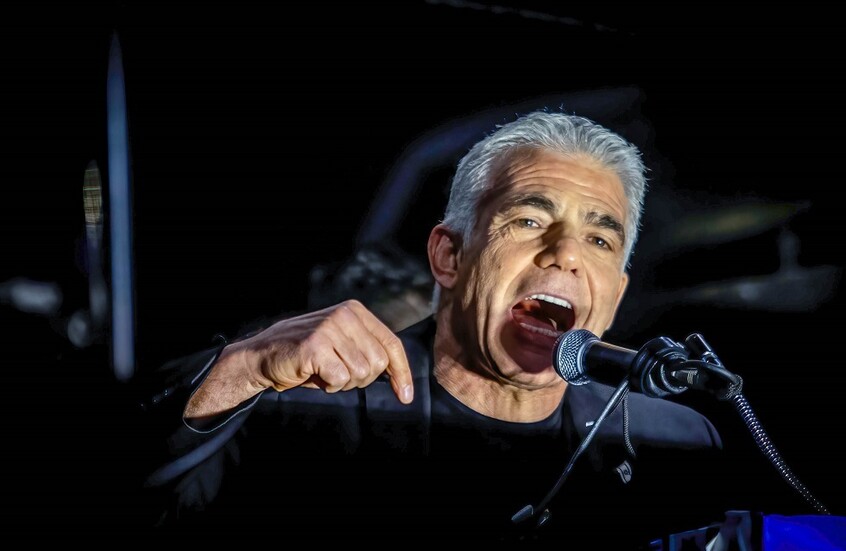 لابيد: نتنياهو فاشل جبان يتباكى وليس ضحية التحريض