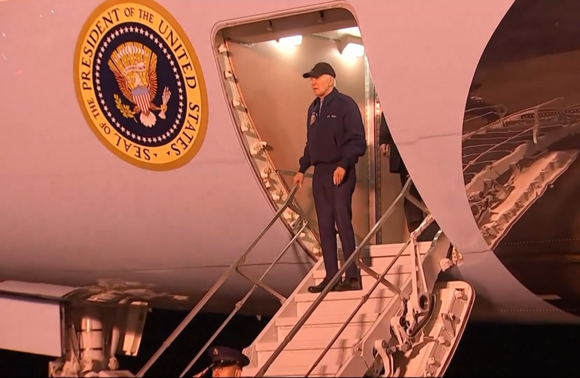 شاهد.. ظهور غريب لبايدن بعد تشخيص إصابته بفيروس كورونا