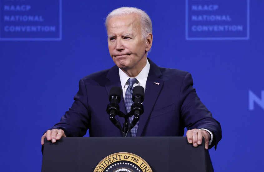 موقع مراهنات: ارتفاع احتمال انسحاب بايدن من السباق الرئاسي إلى 84%