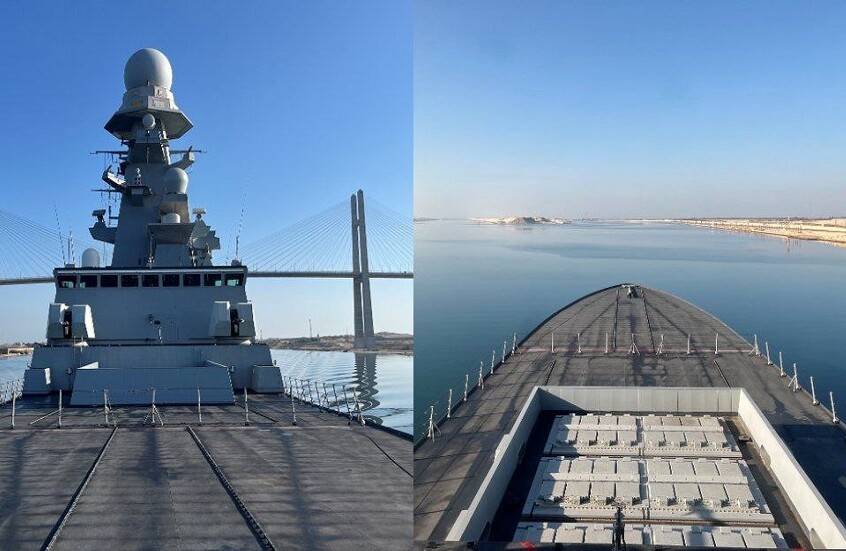 انضمام فرقاطة إيطالية إلى مهمة 