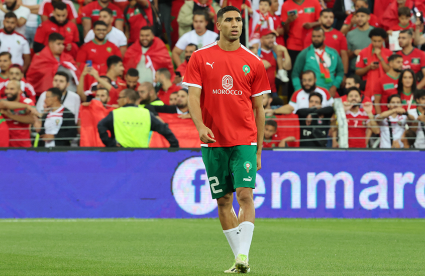 أشرف حكيمي يقود منتخب المغرب في مواجهة الأرجنتين