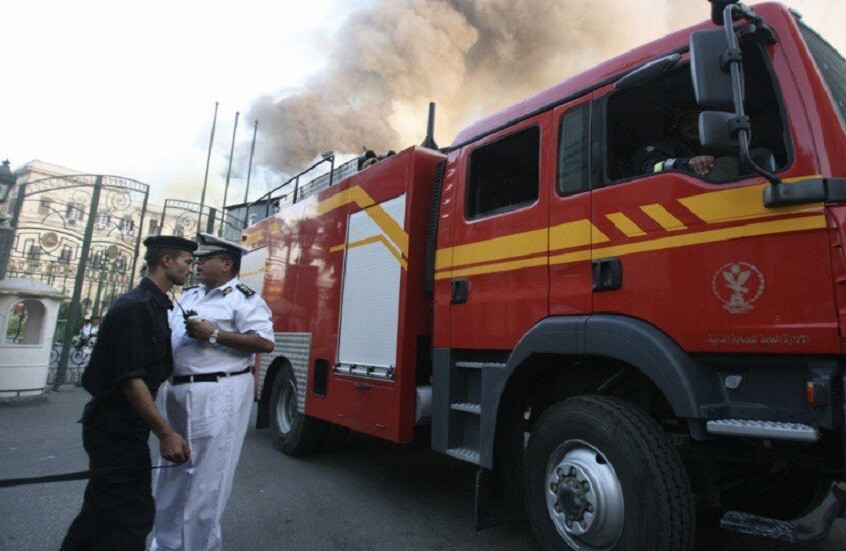 اندلاع حريق كبير في مصنع