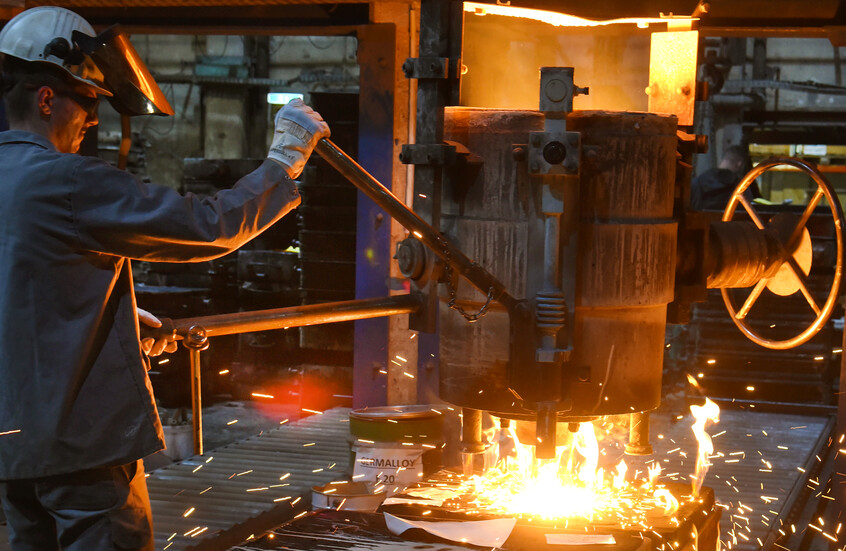 تضاعف معدل نمو قطاع الصناعة الروسي