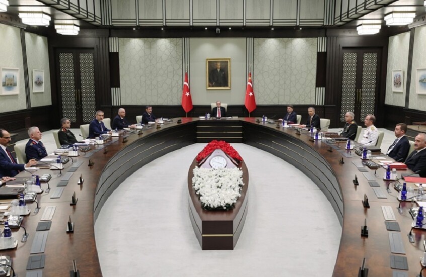 مجلس الأمن القومي التركي يصدر بيانا عن سوريا وأوكرانيا وإسرائيل وعدد من الملفات