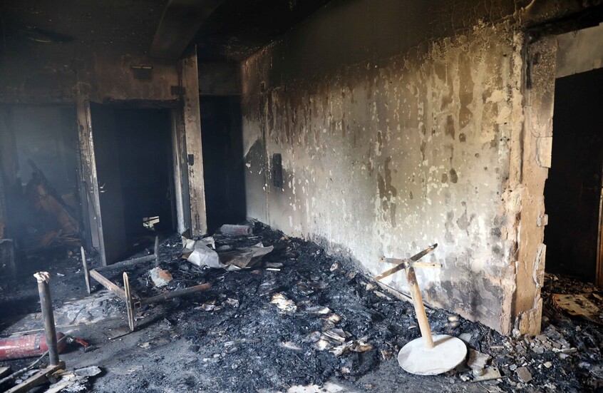 تفاصيل عن الحريق الضخم الذي اندلع في أشهر مناطق بالقاهرة التجارية "فيديو + صور"