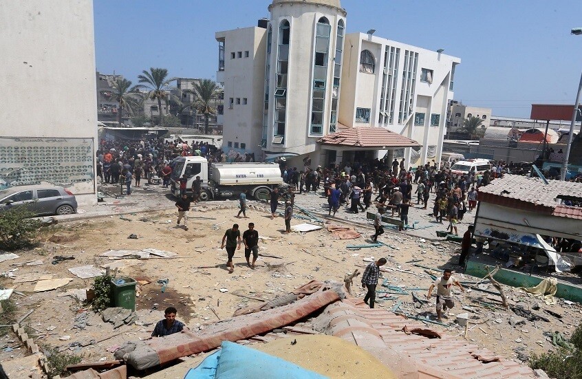 حركة "فتح": مجزرة دير البلح ترجمة حقيقية لخطاب نتنياهو في الكونغرس