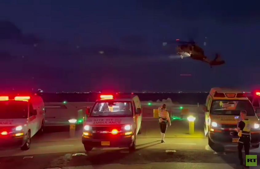 بالفيديو.. إجلاء عشرات المصابين من مجدل شمس السورية المحتلة