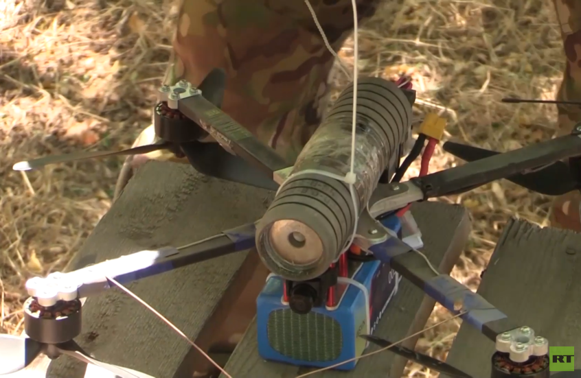 بالفيديو.. المسيرات الروسية تدمر مركز قيادة كتيبة مشاة أوكرانية