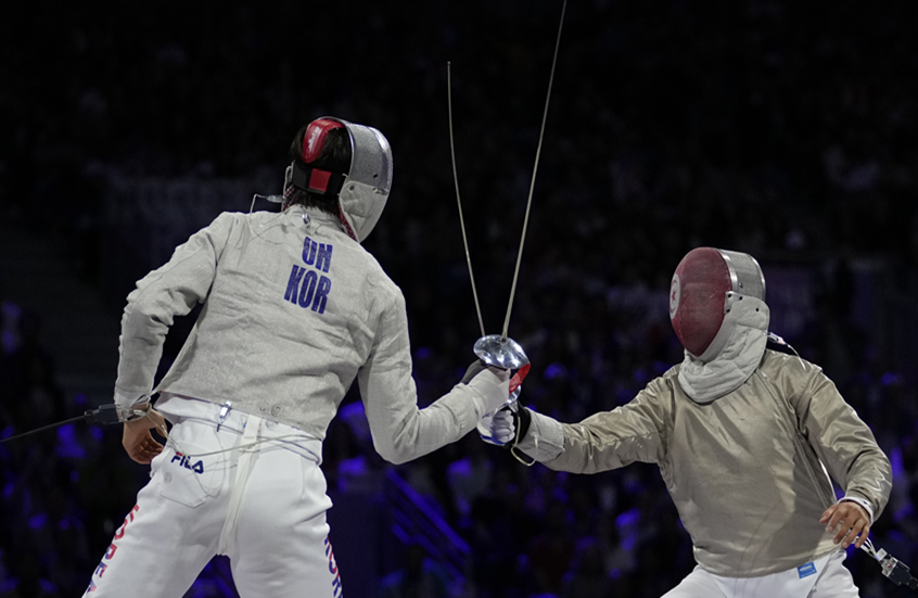 التونسي فرجاني ينال فضية المبارزة في أولمبياد باريس