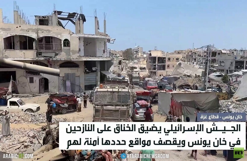 إسرائيل تضيق الخناق على نازحي خان يونس