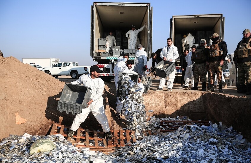 العراق يعلن تفكيك 25 شبكة دولية لتجارة المخدرات وإصدار 74 حكم إعدام خلال العام الحالي