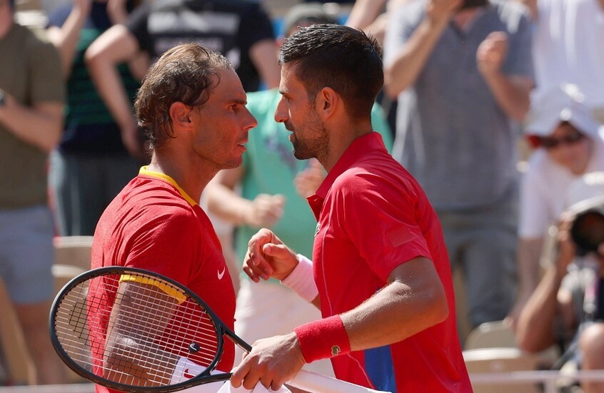 صراع الجبابرة.. أولمبياد باريس 2024 يشهد مواجهة العملاقين دجوكوفيتش ونادال