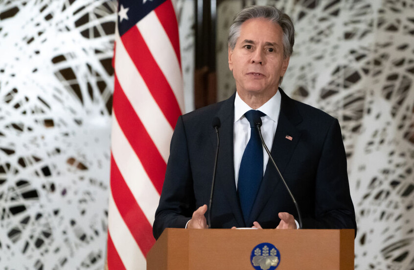 بلينكن: الأولوية الآن لوقف اطلاق النار في غزة