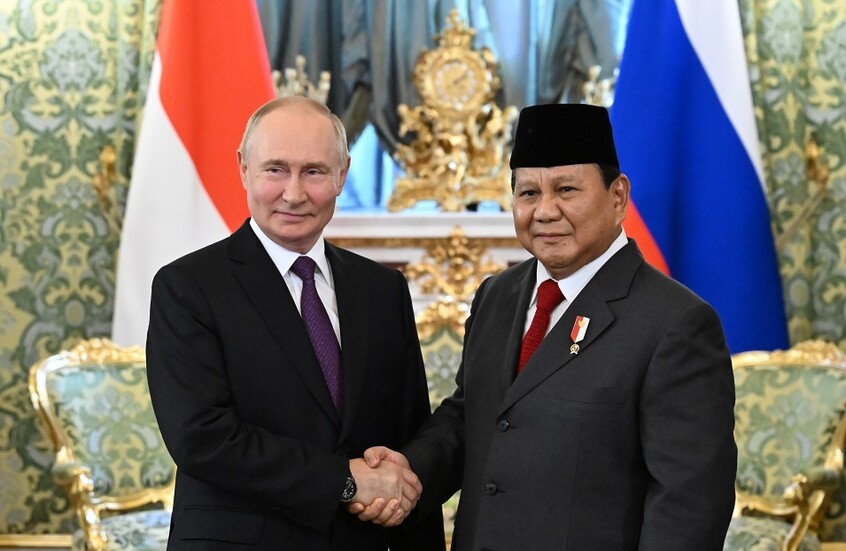  بوتين يجري محادثات في الكرملين مع الرئيس الإندونيسي المنتخب