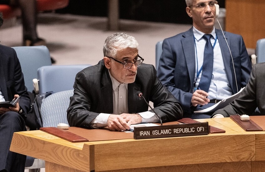 مندوب إيران لدى الأمم المتحدة: طهران تحتفظ بحقها في الدفاع عن النفس والرد على اغتيال هنية