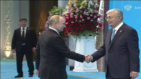 بوتين يصل قصر الاستقلال في أستانا  للمشاركة في قمة منظمة شنغهاي للتعاون