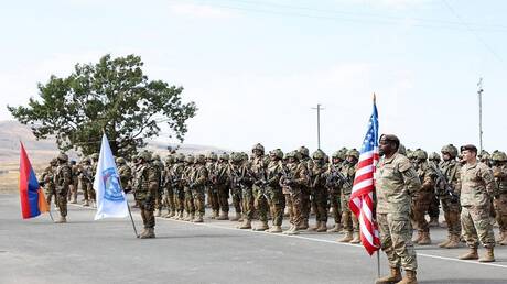 مناورات عسكرية أرمنية أمريكية خلال الشهر الجاري