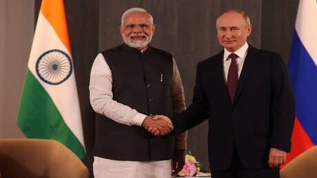 رئيس الوزراء الهندي ناريندرا مودي يتوجه إلى موسكو