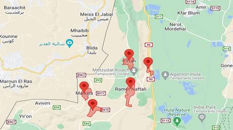 صفارات الإنذار تدوي في شمال إسرائيل خشية تسلل طائرات مسيرة