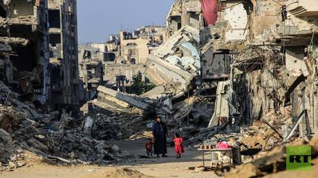 صور جوية تسلط الضوء على أماكن تعرضت لقصف إسرائيلي عنيف بغزة (صور)