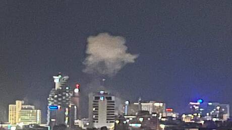 فيديو جديد يظهر لحظة استهداف طائرة مسيرة مبنى في تل أبيب