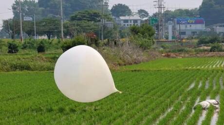 كوريا الشمالية ترسل مرة أخرى بالونات القمامة إلى جارتها الجنوبية