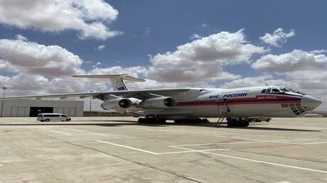 ليبيا.. طائرة روسية تحمل شحنة جديدة من المساعدات الإنسانية تصل إلى بنغازي