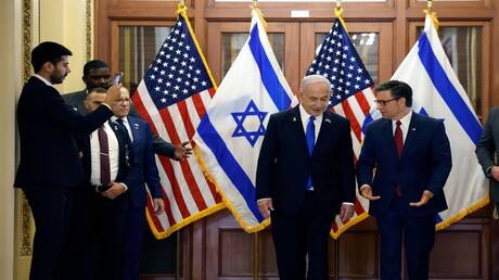 نتنياهو أمام الكونغرس: القتال في غزة مستمر حتى تحقيق النصر الشامل