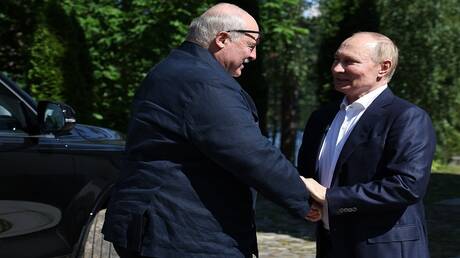 بوتين ولوكاشينكو يعقدان لقاء مغلقا في جزيرة شمال شرق بطرسبورغ