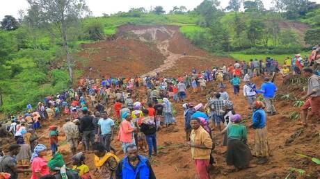 الأمم المتحدة: عدد ضحايا الانهيارات الأرضية في إثيوبيا قد يرتفع إلى 500 شخص